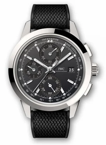 IWC Ingenieur Chronograph Custom Stainless Steel / Black-Rhodium / Rubber IW3808-AX (IW3808AX)